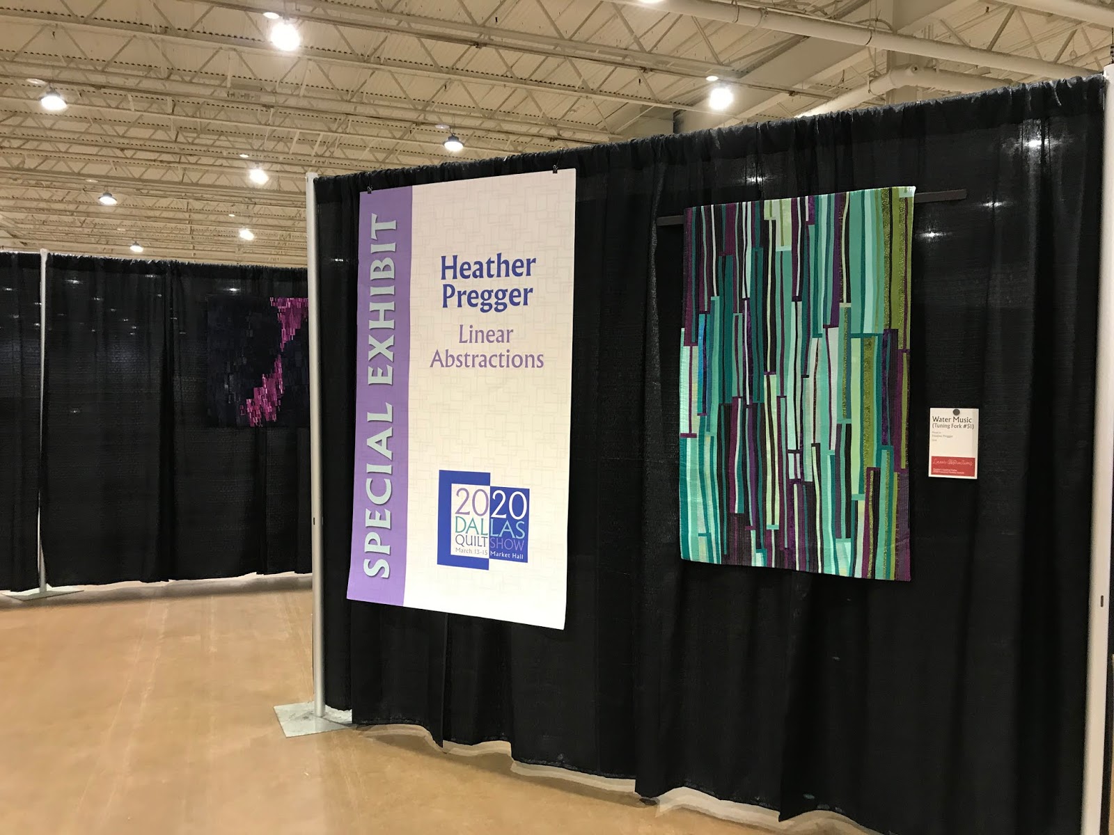Come see my work at the Dallas Quilt Show!