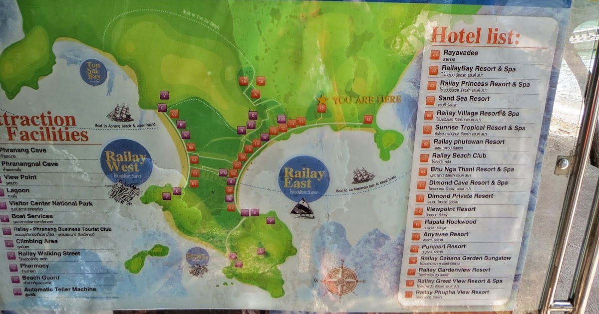 Пляж Railay West