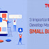 3 Important reasons to Develop Mobile App for Small Business