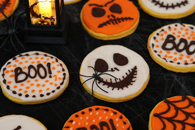 Тыквенно-апельсиновое печенье "Halloween"