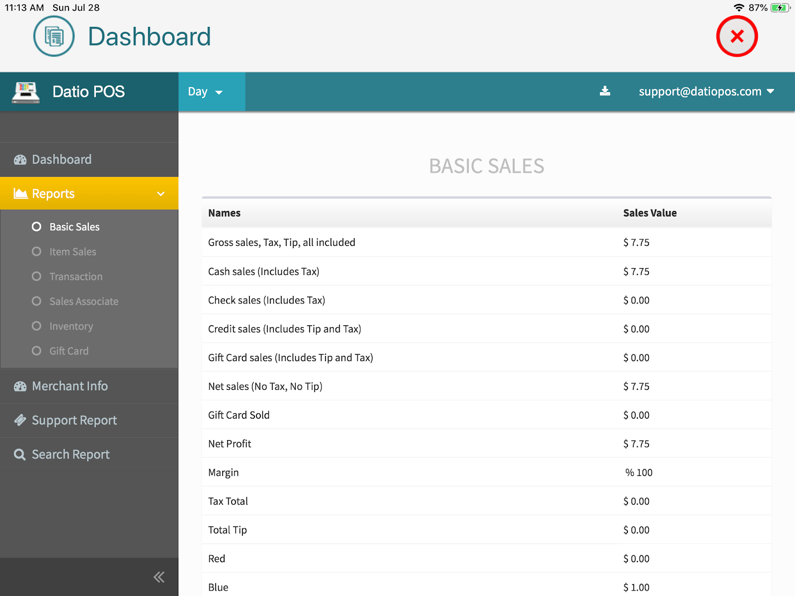 Datio POS News and HowTo Posts Blog XZ Reports, X Report and Z Rest