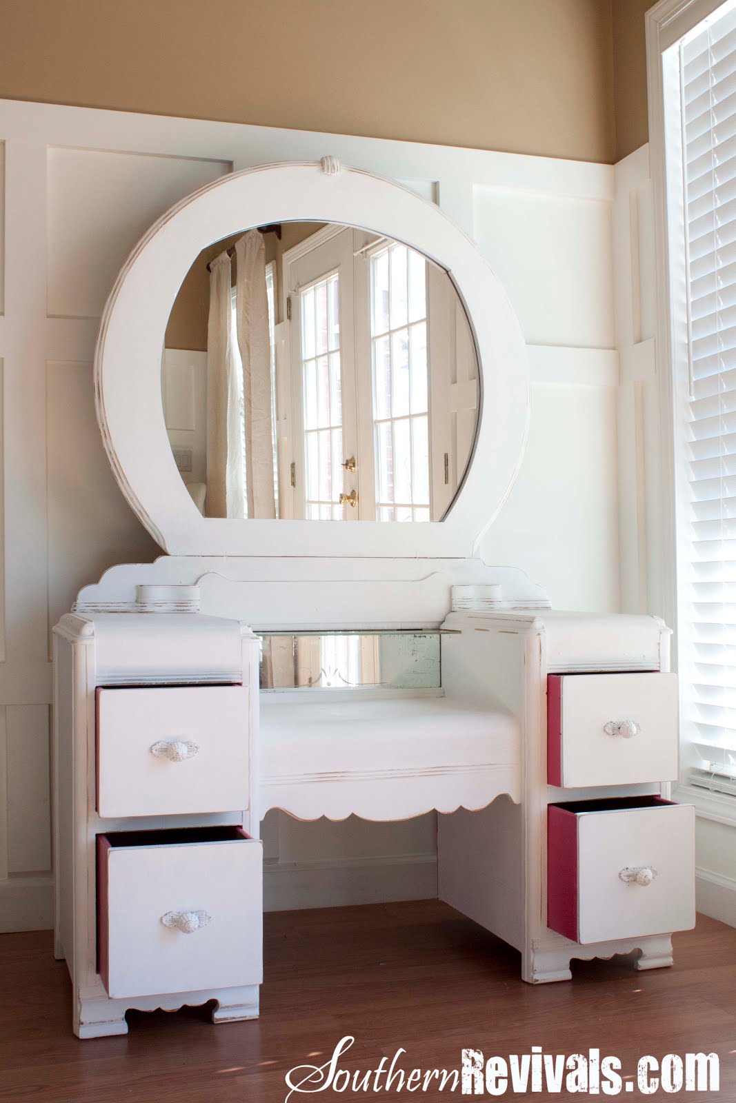 A 1940s Vanity Dresser Mirror Revival Southern Revivals