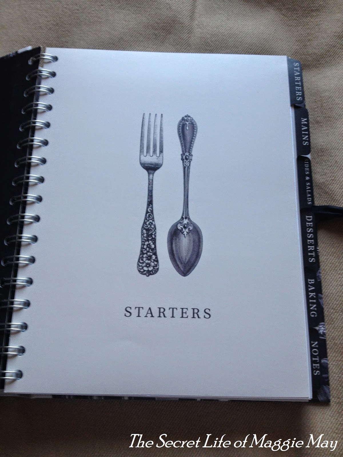 Paperchase Recipe Book Cotswold Zoe