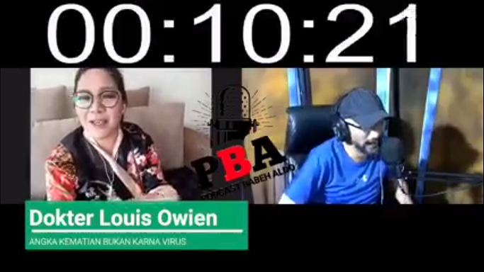 akhir ini beredar sebuah video yang menayangkan acara  Siapakah Dokter Lois Owien yang Hadir di Acara Hotman Paris Show yang Tidak Percaya Corona?