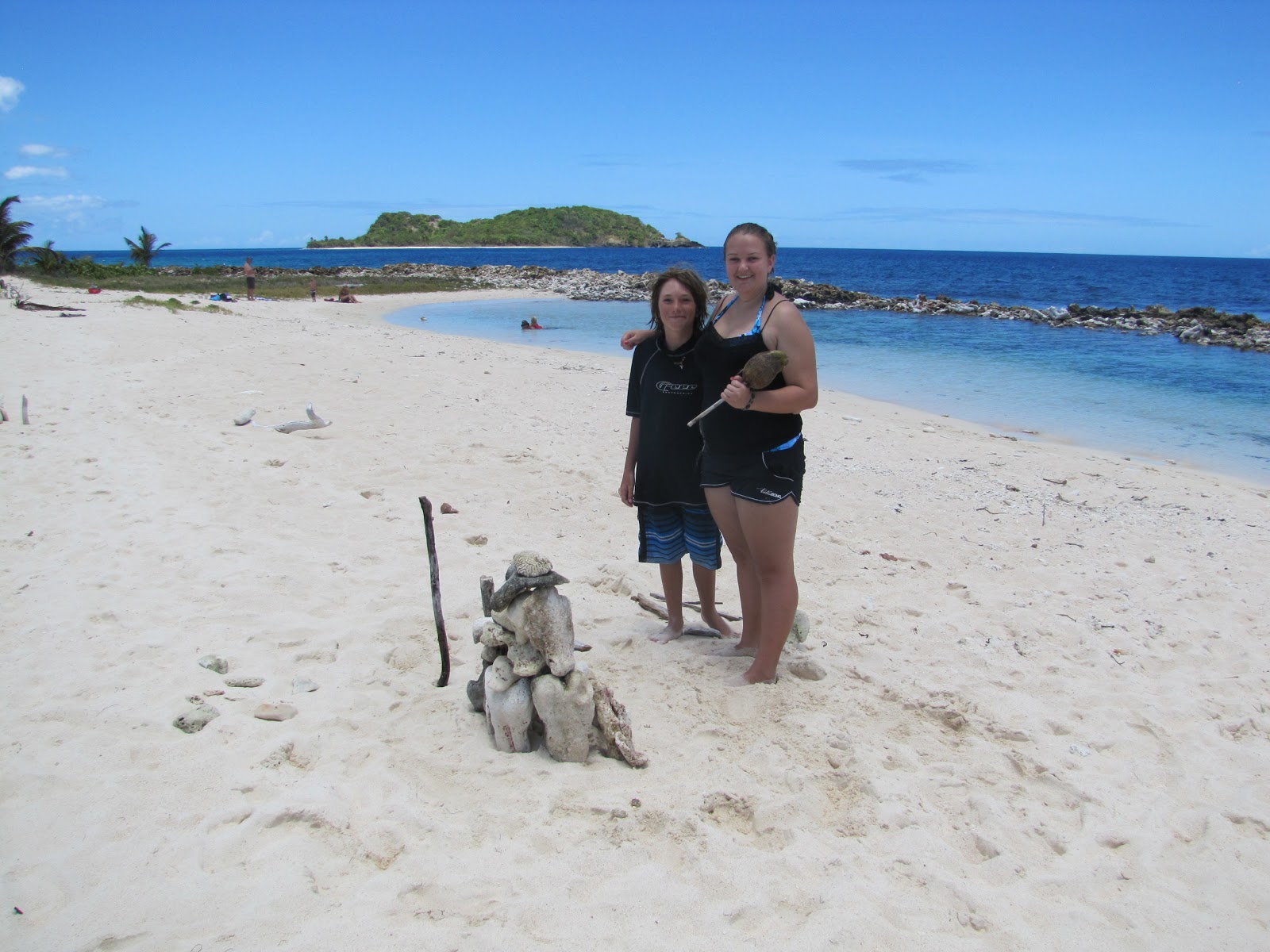 CATLYN VOYAGE Sandy Island, so beautiful!