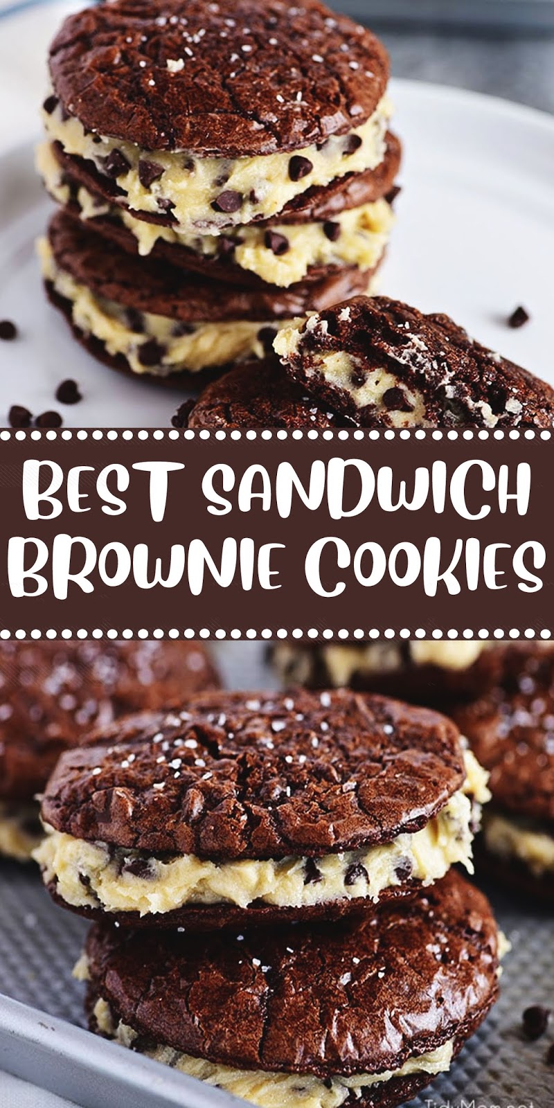 BEST SANDWICH BROWNIE COOKIES 5 LOVE THIS FOOD