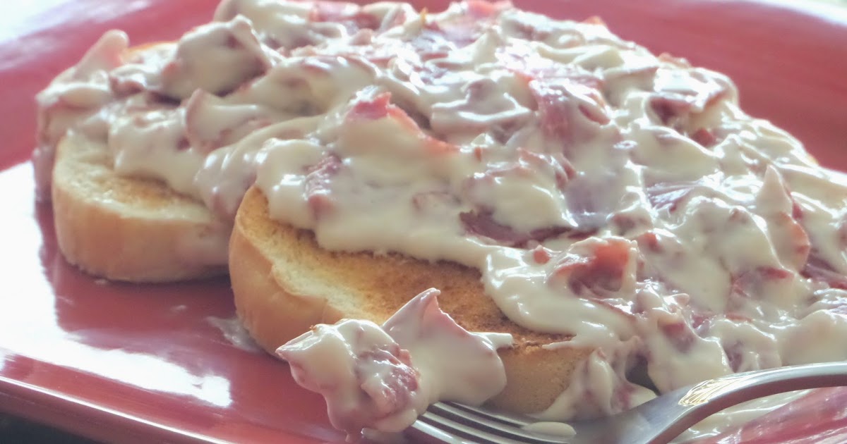 ♥ Creamed Chipped Beef
