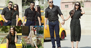 Newly Wed Couple Nimra Khan with her Husband - New Pictures