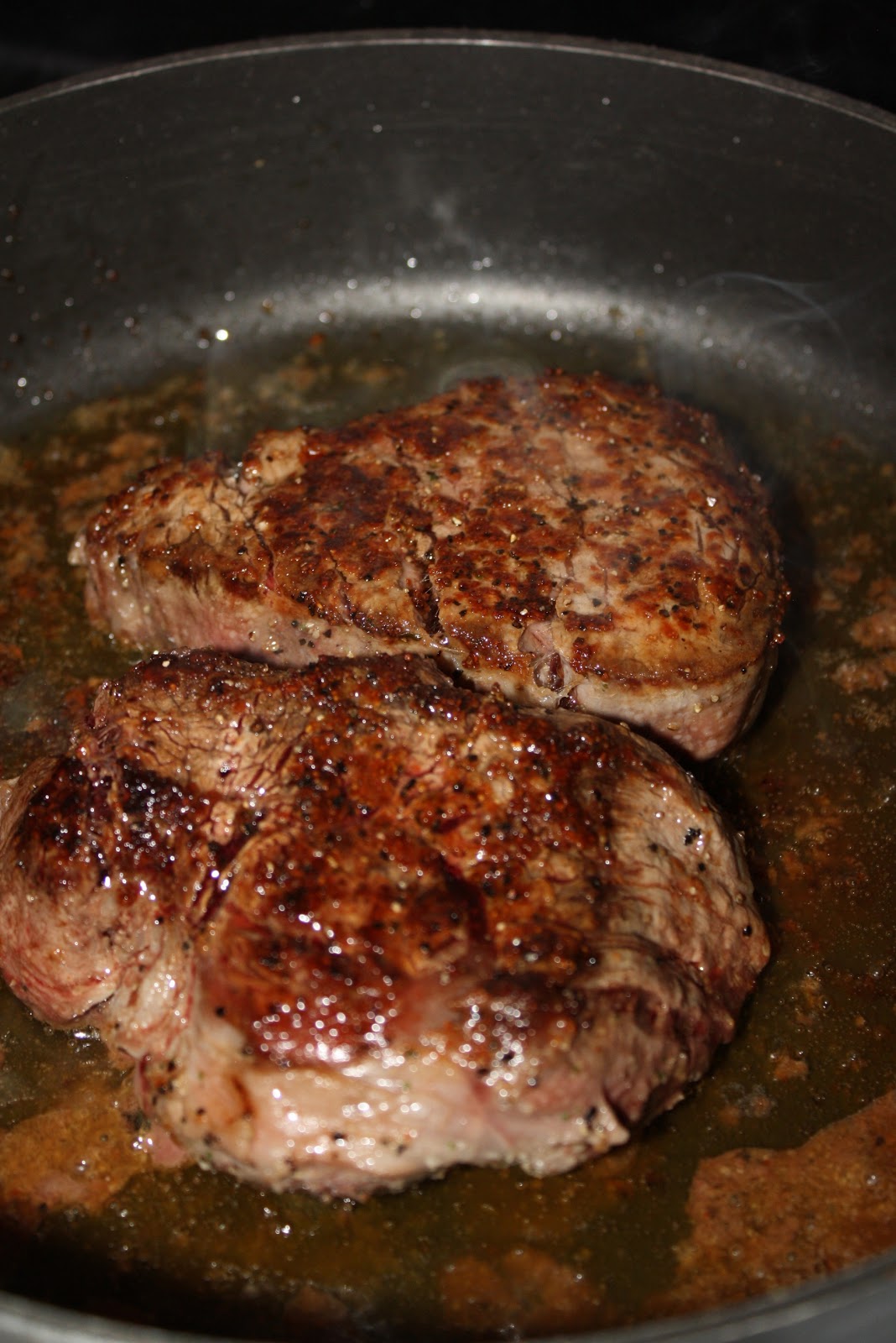 Charm Hour Filet Mignon with Creamy Goat Cheese Sauce