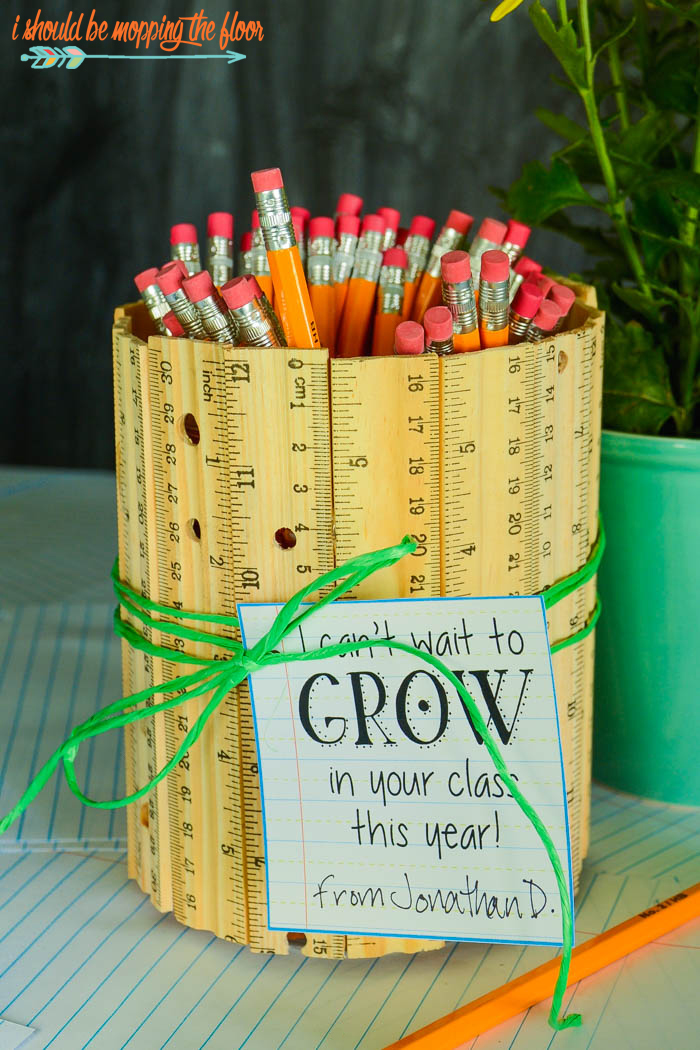 Budget Friendly Back to School Teacher Gifts with Free Printable Gift Tags