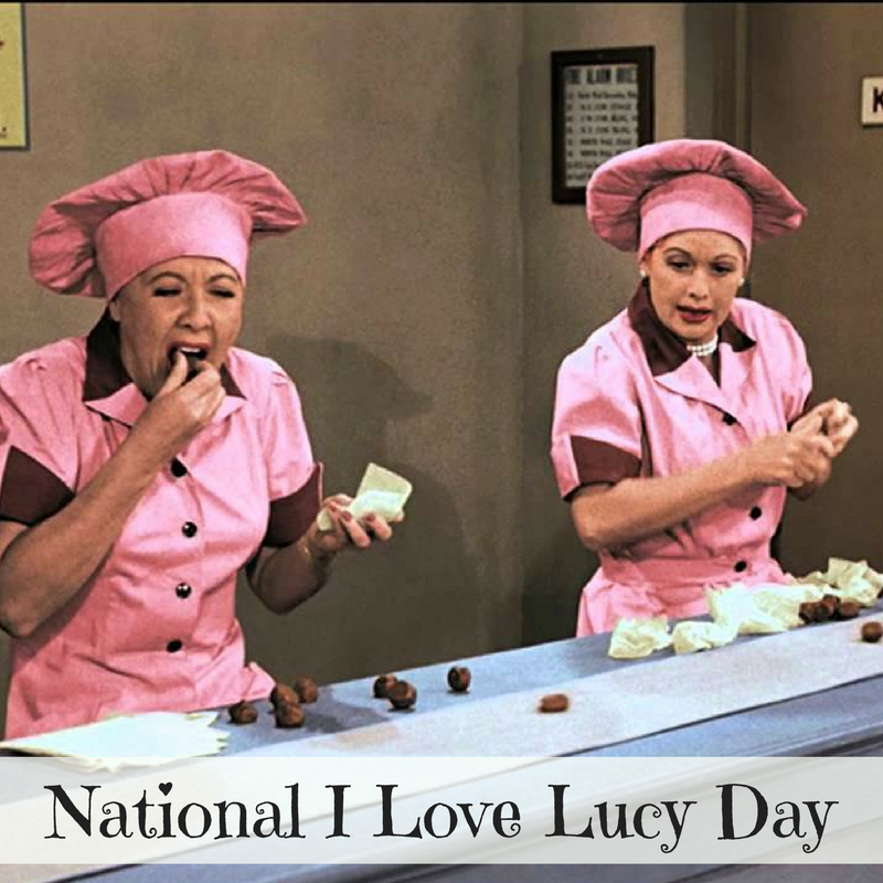 National I Love Lucy Day Wishes Images download