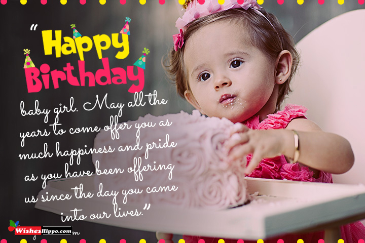 Birthday Wishes For Little Princess 100+ Best Happy Birthday Wishes For A Baby Girl Little Princess -  Wisheshippo
