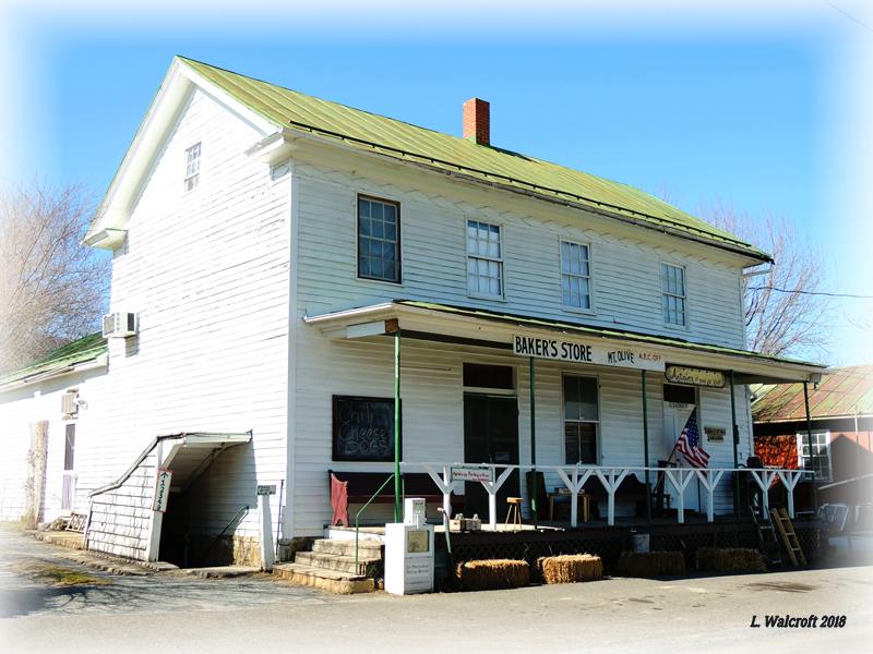 The View from Squirrel Ridge Baker's Store in Mt. Olive.