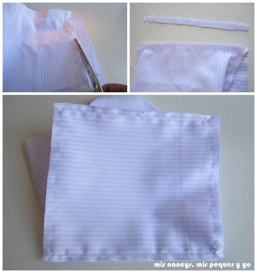 mis nancys, mis peques y yo, tutorial DIY funda cestas, cortar sobrante tela