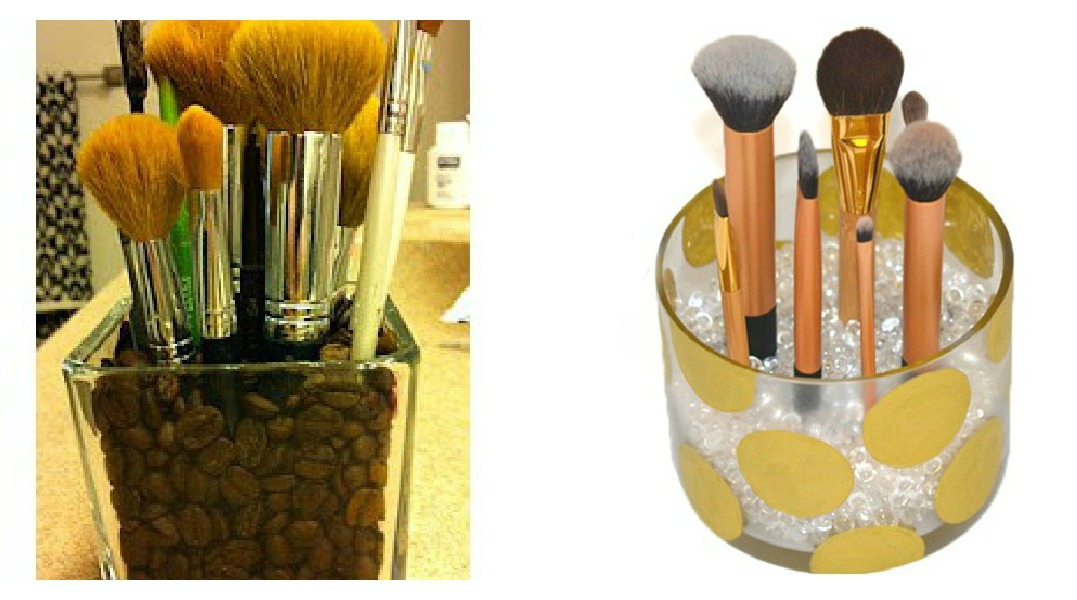 The Women's Network DIY Makeup Brush Holder