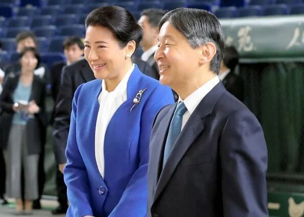 Emperor Naruhito, Empress Masako, Princess Takamado and Noriko Senge