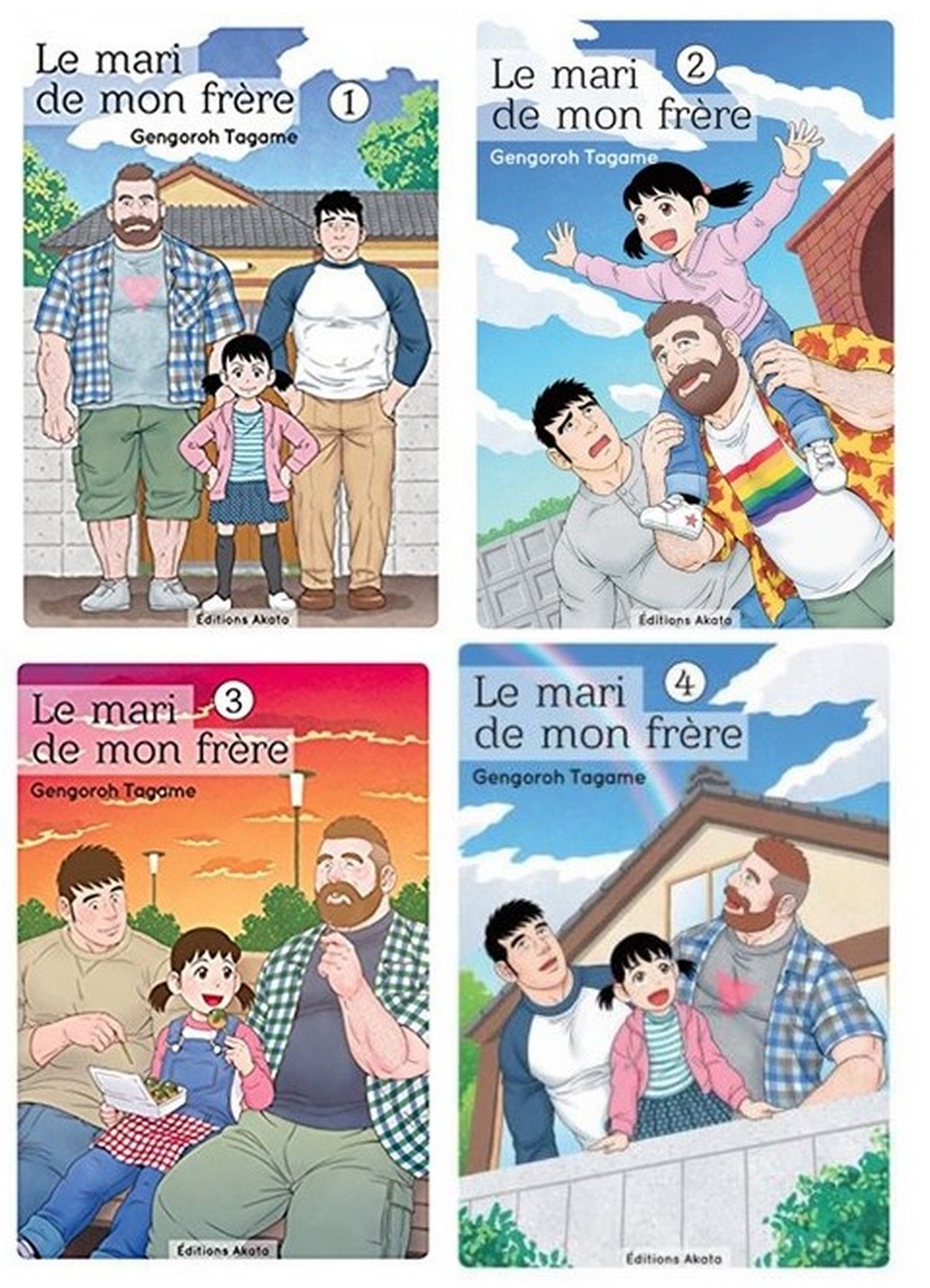 La Choupaille lit Le mari de mon frère, tomes 1 à 4 (fin) de Gengoroh Tagame