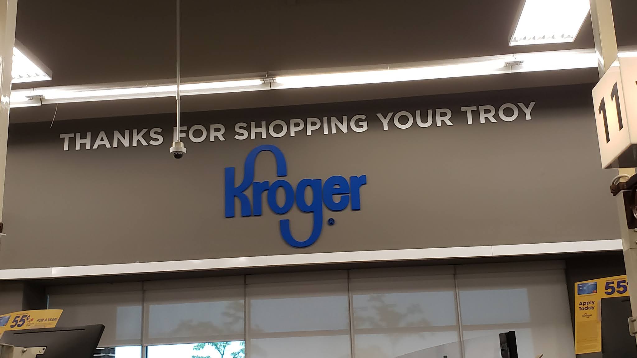 Oakland County Retail A Rainy Day at Kroger Jack Kroger 448, Troy