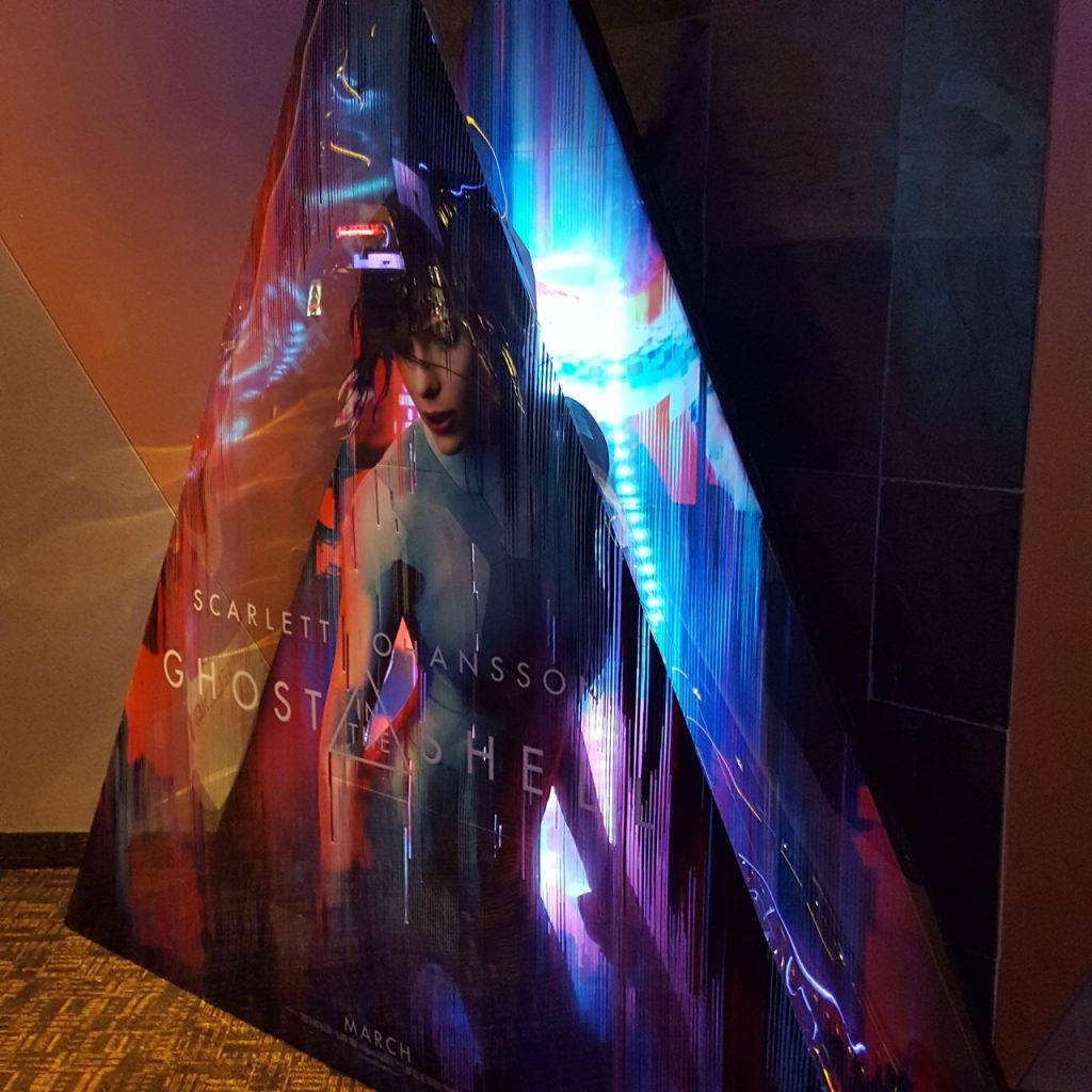 Stand reklamowy filmu Ghost in the Shell - Zdjęcie 3