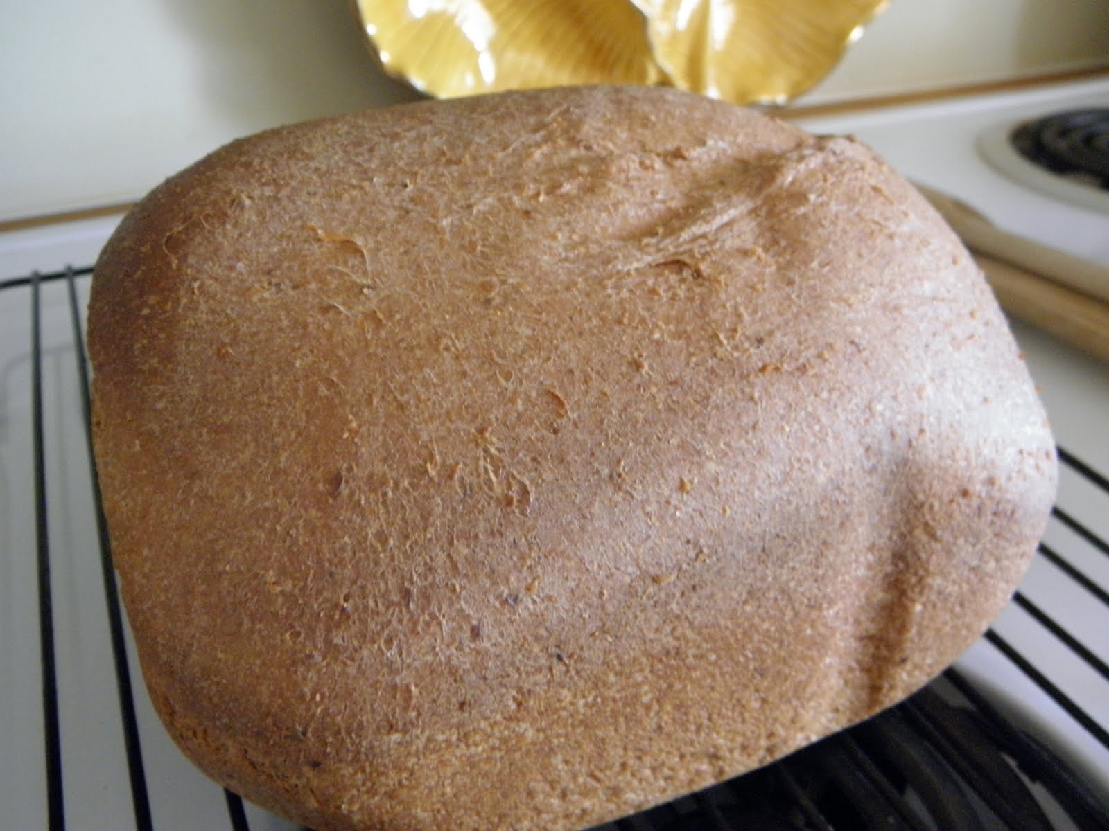 Simply Natural Home Soaked Whole Wheat Bread for a Breadmaker