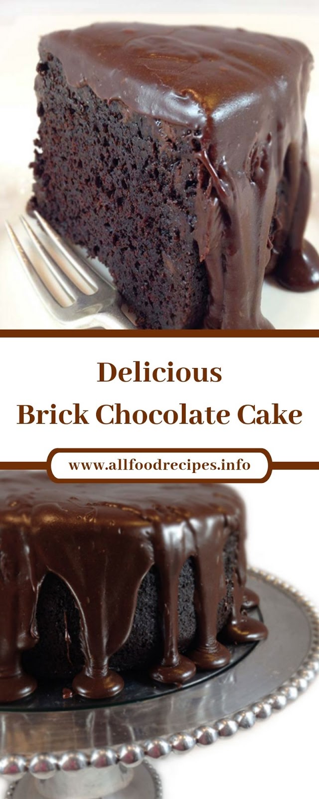 Delicious Brick Chocolate Cake