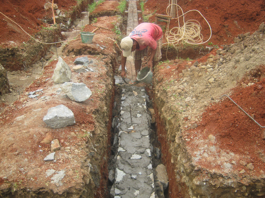 Merencanakan dan menentukan ukuran pondasi batu kali | ArsiNote