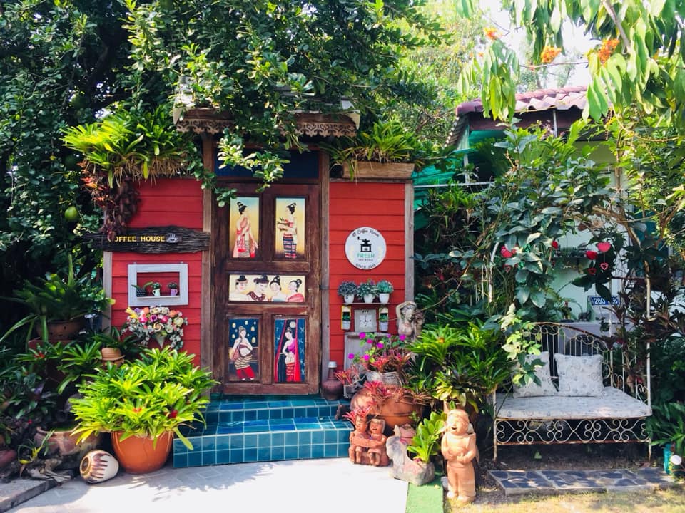 Coffee House Sanphanat ร้านกาแฟสันพระเนตร ร้านกาแฟสันทราย ร้านกาแฟเชียงใหม่