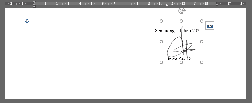 √ Tanda Tangan di WORD Cara Buat Tanda Tangan Transparan