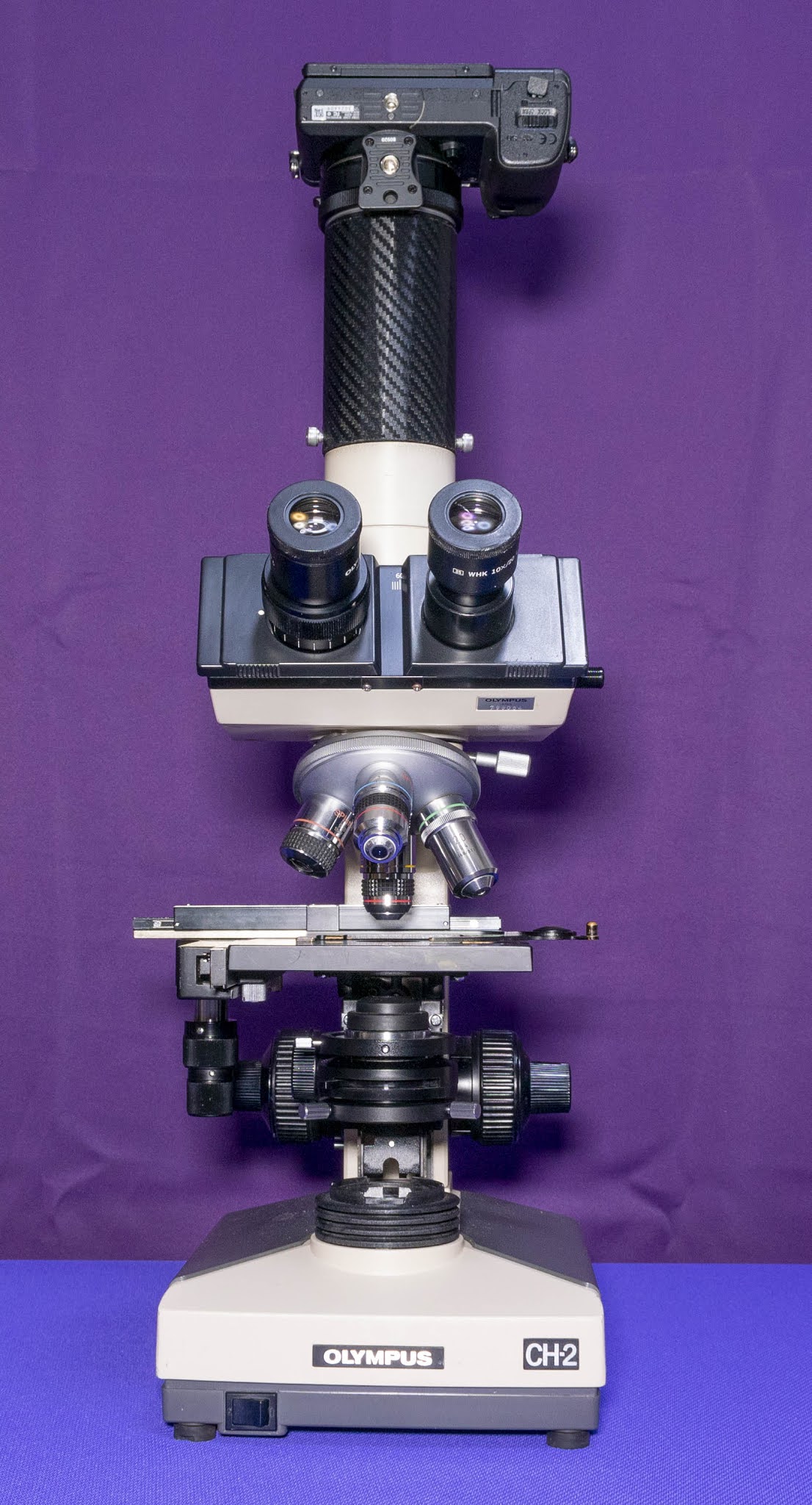 最近よく使っている顕微鏡Olympus CH2の紹介