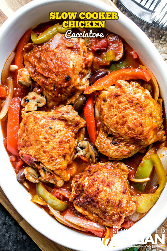 Slow Cooker Chicken Cacciatore
