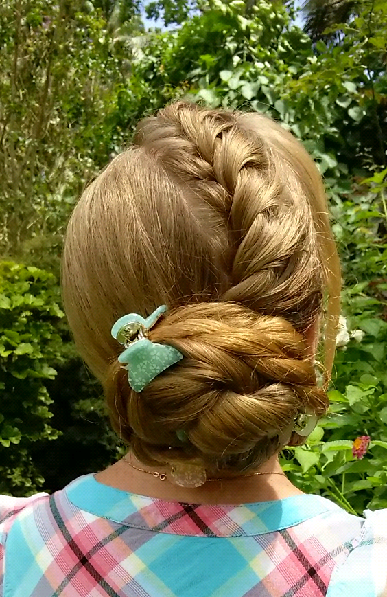 Braids & Hairstyles for Super Long Hair Easy Rope Braid Updo