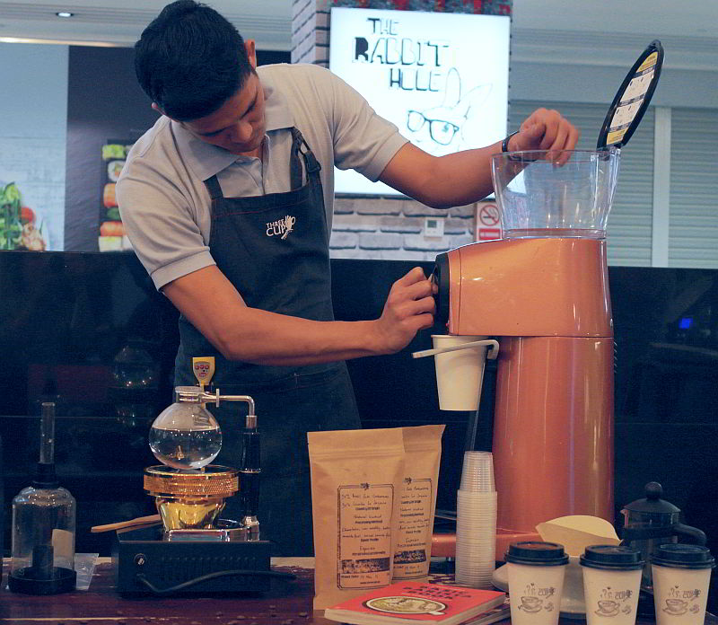 Purple Taste Coffee Jammin! Three Cups Coffee One Raffles Place