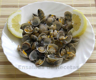 Berberechos al vapor