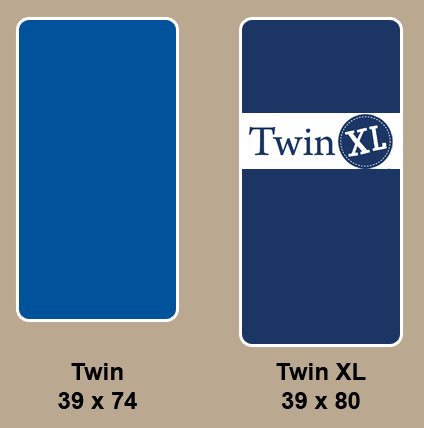 How Long Is A Twin Xl Bed, How Wide Is A Twin Xl Size Bed