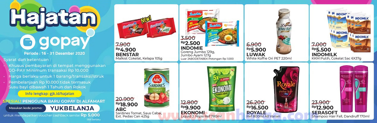 Promo Shopeepay Alfamart Gopay