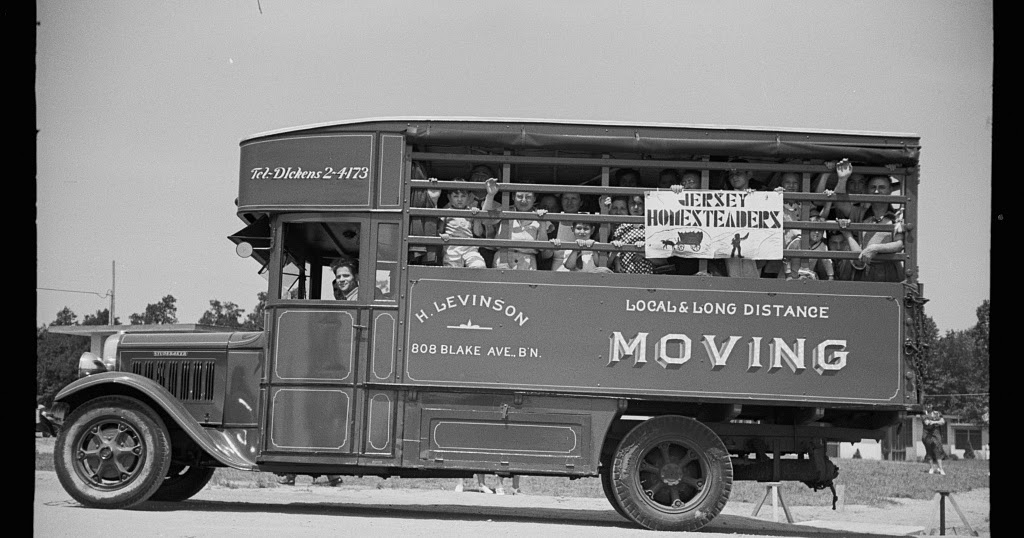 Going to the Opening of the Garment Factory, Hightstown, New Jersey