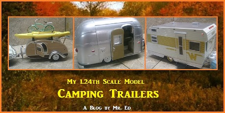 Check out my die cast metal campers ~