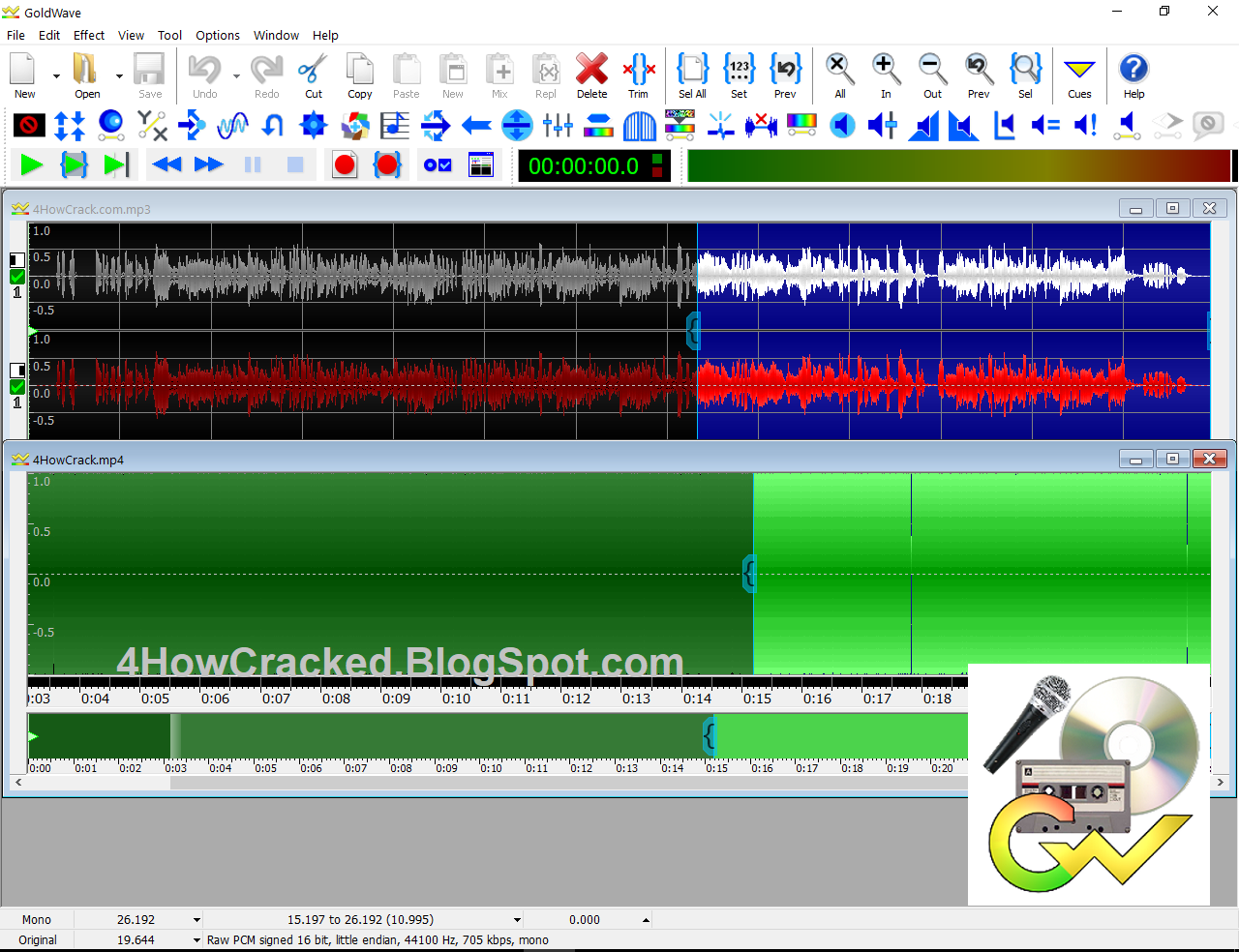 GoldWave 6.41 With Cracked (Latest Version) (x64) 4HowCracked