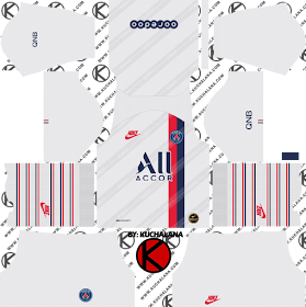 Paris Saint-Germain (PSG) 2019/2020 third Kit - Dream League Soccer Kits