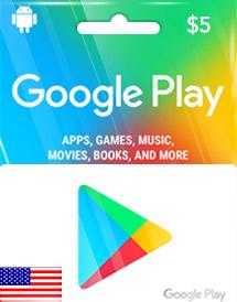 Google Play Card $5