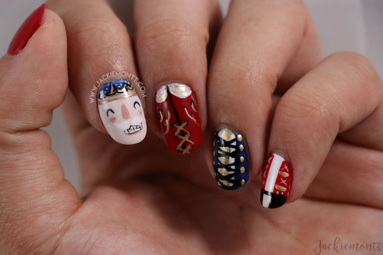 Nutcracker Nail Art JACKIEMONTT