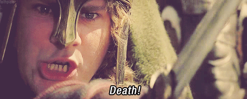 [반지의제왕] 명장면으로 꼽히는 로한 기마병의 돌격 장면들.gif | 인스티즈