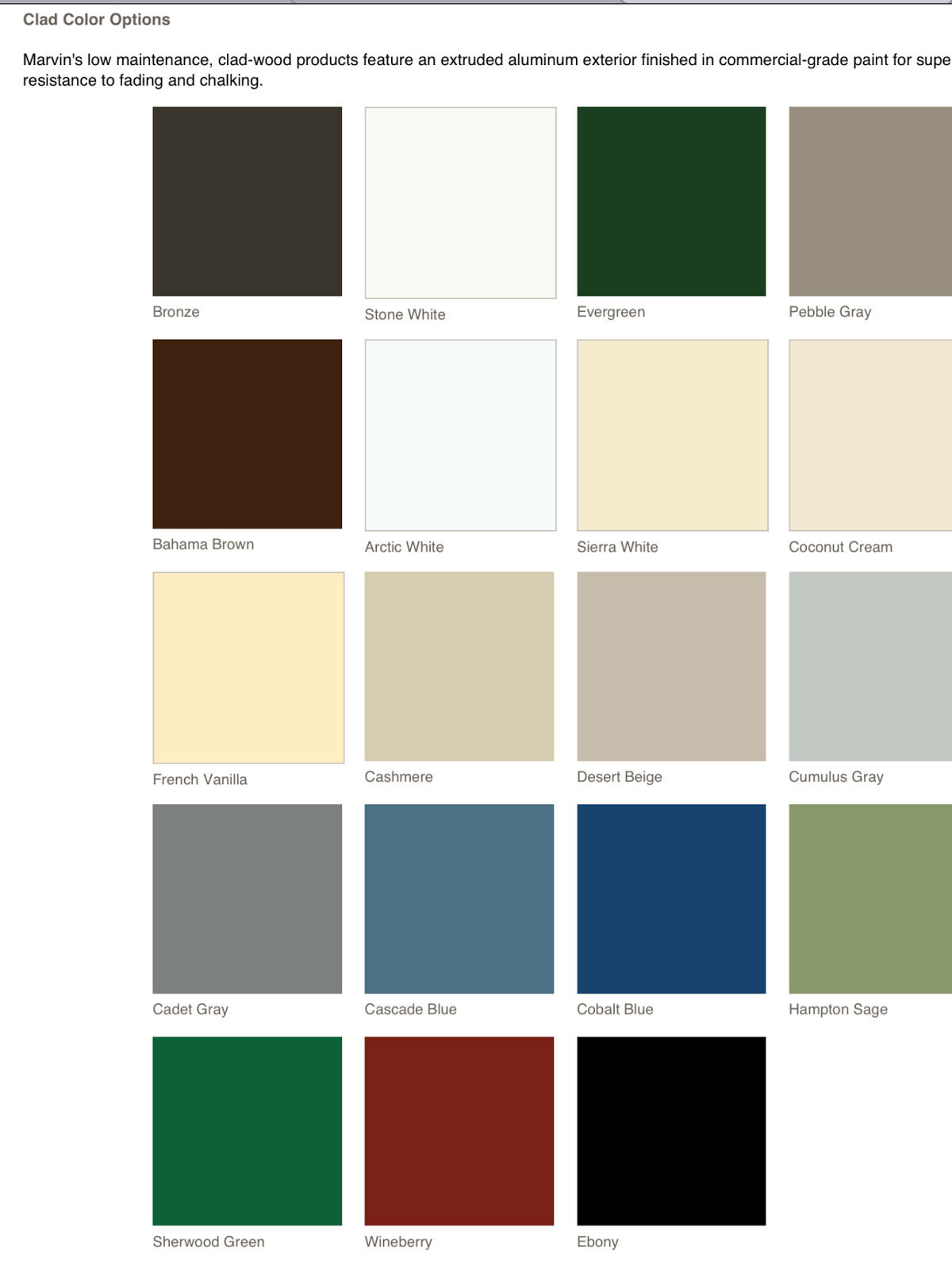 A Bed Over My Head Exterior Trim and Roof Colors