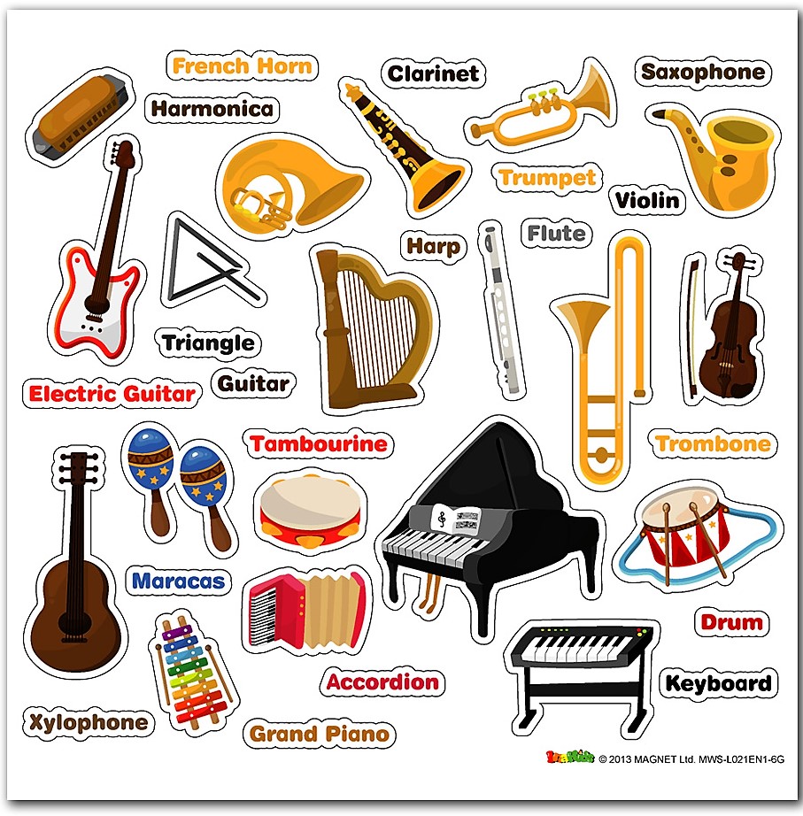 Музыкальных названия на английском. Музыкальные инструменты на английском языке. Музыкальные инструменты на анг. Музыкальные инструменты на английском для детей. Названия музыкальных инструментов на английском.
