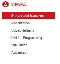 Updated Channel Status & Features Page in  Studio 