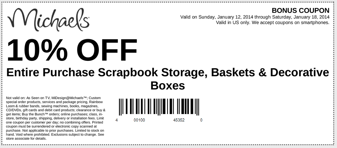 Obsessed with Scrapbooking Coupons, New Giveaway and Winner!