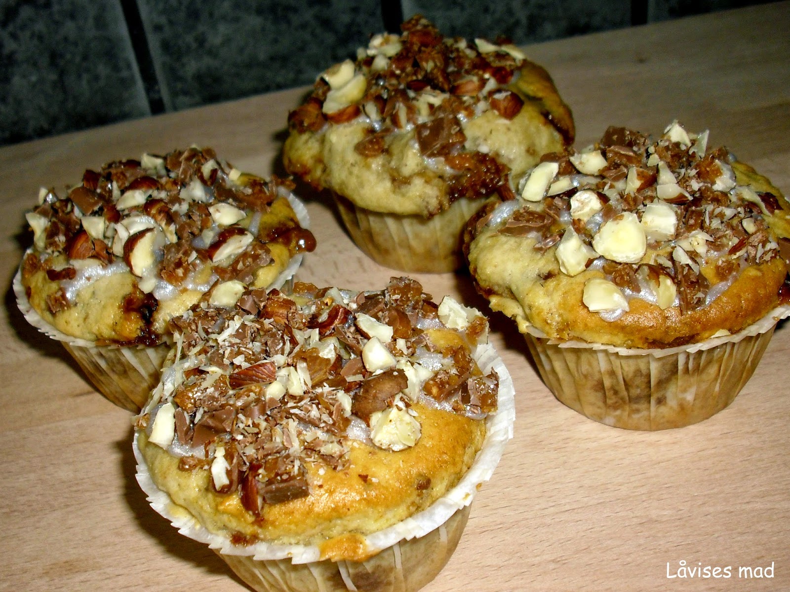 Låvises mad Daim muffins.