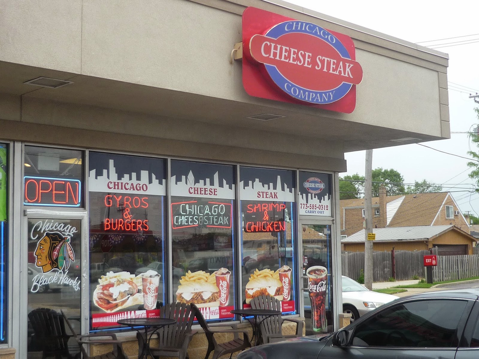 Smokin' Chokin' and Chowing with the King Chicago Cheese Steak Company