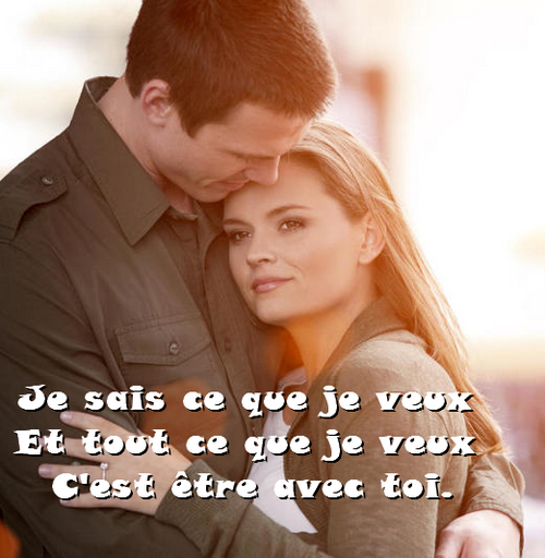 C'est Juste Toi Et Moi Pres D'ici Messages d'amour tendres et sensuels