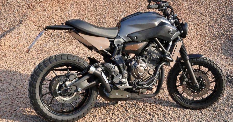 Yamaha Mt 07 Custom By Thomas Neus Yamaha Old Bikes List